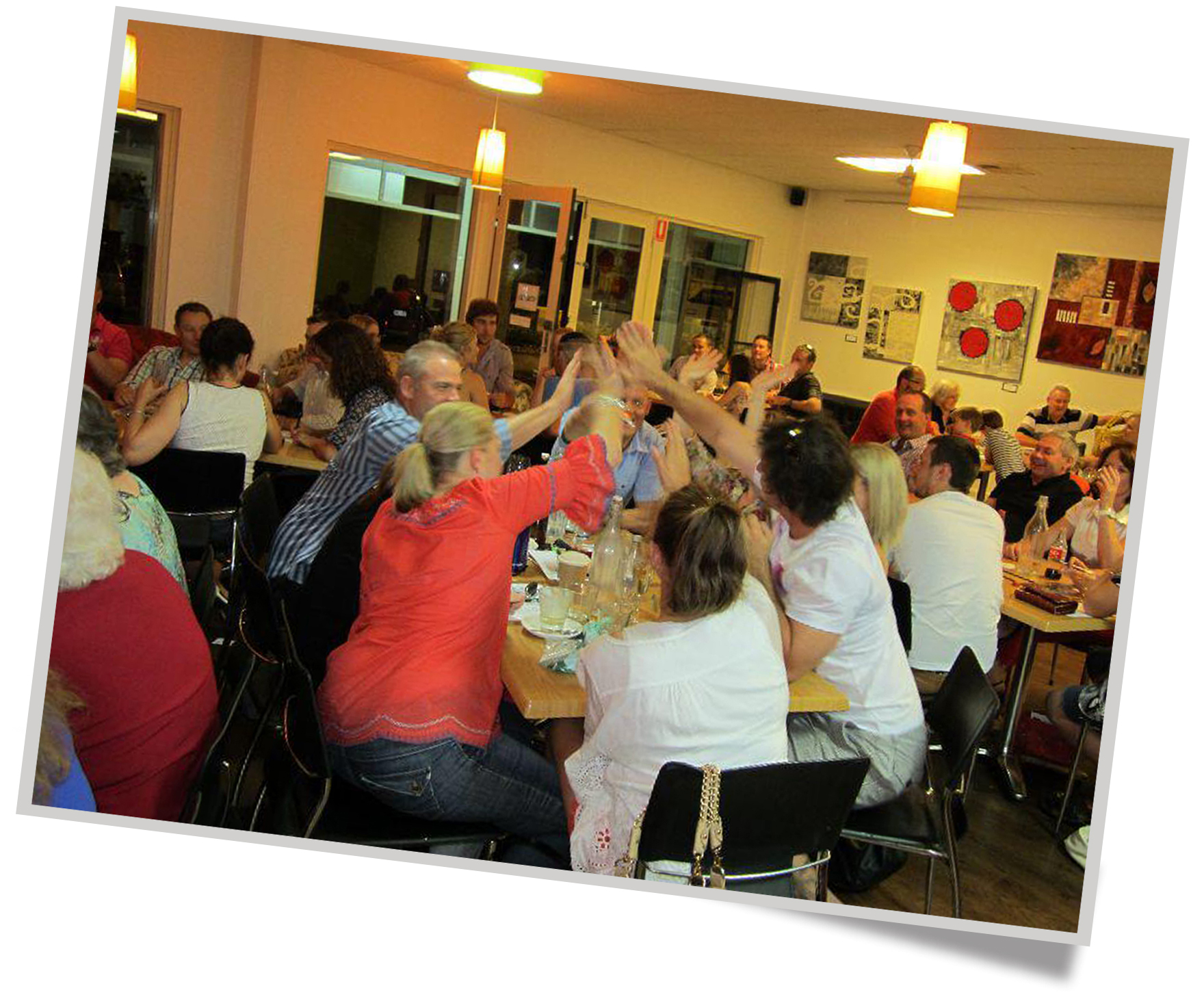 The Olive Branch dinner celebrations